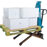 Manual Scissor Skid Lift, 45-1/4" L x 20-1/4" W, Steel, 3300 lbs. Capacity Rock Safety Industrial Ltd