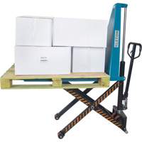 Manual Scissor Skid Lift, 45-1/4" L x 20-1/4" W, Steel, 3300 lbs. Capacity Rock Safety Industrial Ltd