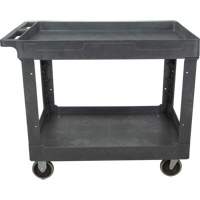 Utility Service Cart, 2 Tiers, 24-5/8" x 32-1/2" x 40", 550 lbs. Capacity Rock Safety Industrial Ltd