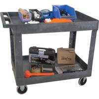 Utility Service Cart, 2 Tiers, 24-5/8" x 32-1/2" x 40", 550 lbs. Capacity Rock Safety Industrial Ltd