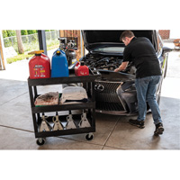 R&acirc;telier mobile, 3 tiers, 35-1/4" x 37-1/4" x 18", Capacit&eacute; 375 lb Rock Safety Industrial Ltd