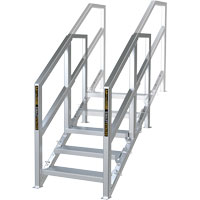 Escalier Smartstairs t&eacute;lescopique &agrave; 3-5 marches en aluminium Rock Safety Industrial Ltd
