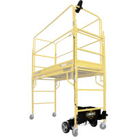 Motorized System for Climb-N-Go Scaffolding Rock Safety Industrial Ltd