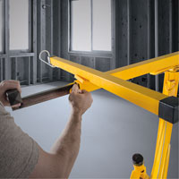 Appareils de levage pour panneaux de cloisons s&egrave;ches Rock Safety Industrial Ltd