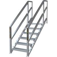 Syst&egrave;me d'escalier modulaire pour la construction de 6-10 marches SmartStairs, 75" ha Rock Safety Industrial Ltd