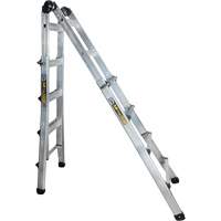 &eacute;chelle t&eacute;lescopique multifonction, Aluminium, 300 lb, CSA calibre 1A Rock Safety Industrial Ltd