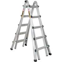 &eacute;chelle t&eacute;lescopique multifonction, Aluminium, 300 lb, CSA calibre 1A Rock Safety Industrial Ltd