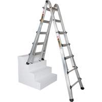 &eacute;chelle t&eacute;lescopique multifonction, Aluminium, 300 lb, CSA calibre 1A Rock Safety Industrial Ltd