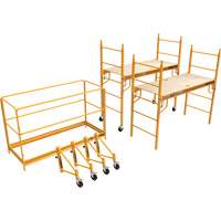 Trousse compl&egrave;te de tour d'&eacute;chafaudage pour cloison s&egrave;che de 12', 58-1/2" p x 183" h Rock Safety Industrial Ltd