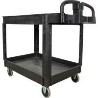 Chariot utilitaire, 2 tiers, 25-5/8" x 33-1/2" x 43-3/4", Capacit&eacute; 550 lb Rock Safety Industrial Ltd