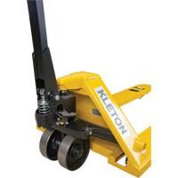 Steel Wheel Pallet Truck, Steel, 48" L x 27" W, 5500 lbs. Capacity Rock Safety Industrial Ltd