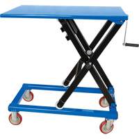 Manual Scissor Lift Table, 37-3/8" L x 23-5/8" W, Steel, 660 lbs. Capacity Rock Safety Industrial Ltd