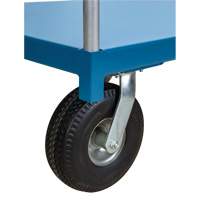 Heavy-Duty Platform Truck, 48" L x 24" W, 1200 lbs. Capacity, Flat Free Casters Rock Safety Industrial Ltd