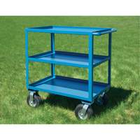  Chariot &agrave; tablettes pour l'ext&eacute;rieur, 3 Tiers, 18" la x 39" h x 33" p, Capacit&eacute; 1200 lb Rock Safety Industrial Ltd