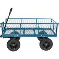Wagon with Drop Sides, 24" W x 48" L, 800 lbs. Capacity Rock Safety Industrial Ltd