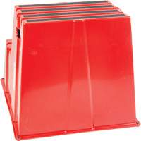 Industrial Step Stool, 2 Steps, 26" x 22-7/16" x 19-11/16" High Rock Safety Industrial Ltd