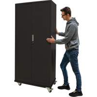 Socle roulant pour armoire, 24" la x 48" p x 1,375" h, Capacit&eacute; de 1000 lb Rock Safety Industrial Ltd
