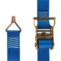Heavy-Duty Utility Strap, J-Hook, 2" W x 20' L, 500 lbs. (227 kg) WLL Rock Safety Industrial Ltd