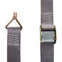 Ratchet Strap, Cam Buckle, 2" W x 16' L, 500 lbs. (227 kg) WLL Rock Safety Industrial Ltd