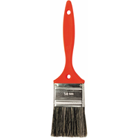 Pinceau Go, Soies naturelles, Manche Plastique, Largeur de 1" Rock Safety Industrial Ltd