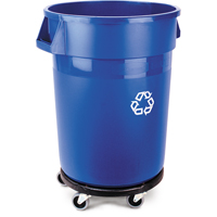 Brute&reg; Collection Recycling Container, Bulk, Plastic, 32 US gal. Rock Safety Industrial Ltd