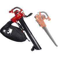 Appareil 3-en-1 aspirateur, souffleur, pailleur, 120 V, Vitesse d'air 186,41 mi/h, &eacute;lectrique Rock Safety Industrial Ltd