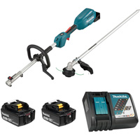 Unit&eacute; motrice avec perche en 2 morceaux LXT 18?V sans balais avec trousse EM409MP Rock Safety Industrial Ltd