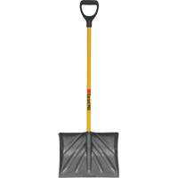 Pelle &agrave; grattoir Pro, Lame Polypropyl&egrave;ne, Largueur 18", Manche Prise en D Rock Safety Industrial Ltd