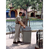 Untouchable&reg; Containers, Polyethylene, 35 US gal. Rock Safety Industrial Ltd