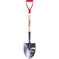 Pelle ronde Pro, Lame Acier durci, Bois, Manche Prise en D Rock Safety Industrial Ltd