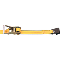 Ratchet Straps, Flat Hook, 2" W x 30' L, 3335 lbs. (1513 kg) Working Load Limit Rock Safety Industrial Ltd