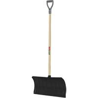 Nordic Snow Pusher, Polypropylene Blade, D-Grip Handle, 20-3/4" W Rock Safety Industrial Ltd