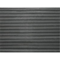 Entrance Mats, Runner, 3' x lin.ft x 1/8", Black Rock Safety Industrial Ltd
