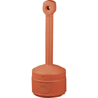 Smokers Cease-Fire&reg; Cigarette Butt Receptacle, Free-Standing, Plastic, 1 US gal. Capacity, 30" Height Rock Safety Industrial Ltd