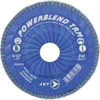 POWERBLEND TRM Trimmable Flap Disc, 5" x 7/8", Type 29, Z60 Grit, Zirconia Alumina Rock Safety Industrial Ltd