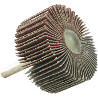 Mounted Flapwheel, 60 Grit, 2" x 1" x 1/4" Rock Safety Industrial Ltd