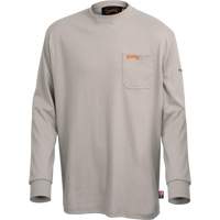 333 Chemise en coton &agrave; manches longues ignifuge, 2T-Grand, Gris Rock Safety Industrial Ltd
