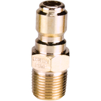 Connecteur m&acirc;le 3/8" &agrave; d&eacute;saccouplement rapide en acier plaqu&eacute; Rock Safety Industrial Ltd
