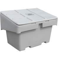 Salt Sand Container SOS, 48" x 33" x 34", 18.5 cu. Ft., Grey Rock Safety Industrial Ltd