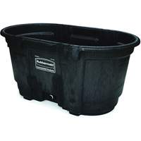 Stock Tank, 31" D x 53" W x 25-1/8" H, 800 lbs. Capacity, Black Rock Safety Industrial Ltd