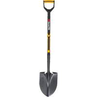 Pelle ronde Pro, Lame Acier durci, Fibre de verre, Manche Prise en D Rock Safety Industrial Ltd