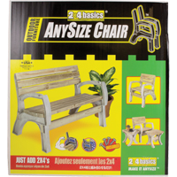 Basics&reg; Park Bench, Polyethylene, 72" L x 15" W x 32" H, Sand Rock Safety Industrial Ltd