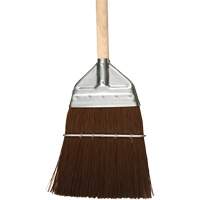 Railway & Track Broom, Wood Handle, Polypropylene Bristles, 56" L Rock Safety Industrial Ltd