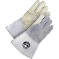 Gander Brand Utility Grain Leather Welder Gloves, Grain Cowhide, Size Large Rock Safety Industrial Ltd