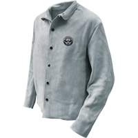 Veste de soudeur, Cuir, 2T-Grand, Gris Rock Safety Industrial Ltd