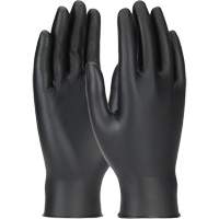 Gants jetables ambidextres Grippaz Skins, Grand, Nitrile, 6 mils, Sans poudre, Noir Rock Safety Industrial Ltd