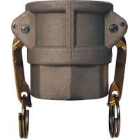 Global Cam & Groove Coupler, Aluminum, Type D, 2", Female NPT, 250 PSI Rock Safety Industrial Ltd