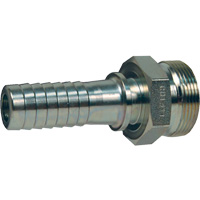 Boss Spud x Hose Shank, Steel, 2" Rock Safety Industrial Ltd