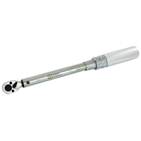 Micro-Adjustable Torque Wrench, Click, 3/8" Square Drive, 30 - 250 in-lbs. Rock Safety Industrial Ltd
