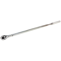 Heavy-Duty Micro-Adjustable Torque Wrench, Click, 3/4" Square Drive, 100 - 600 ft-lbs. Rock Safety Industrial Ltd